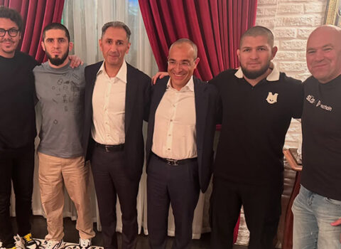Həbib azərbaycanlı nazirlərlə bir arada – Foto