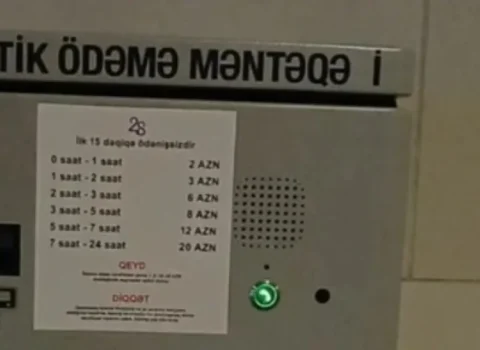 Bakıda bu parkinqlərdə QİYMƏTLƏR ARTIRILDI