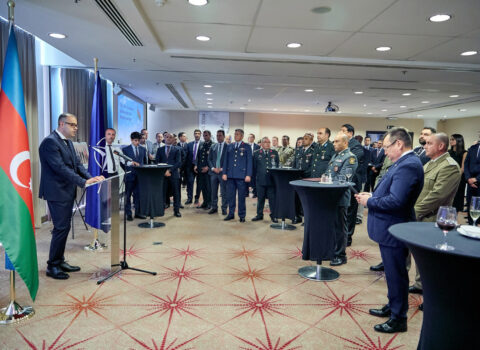 NATO-da Azərbaycanın Silahlı Qüvvələr Günü qeyd edildi – FOTOLAR