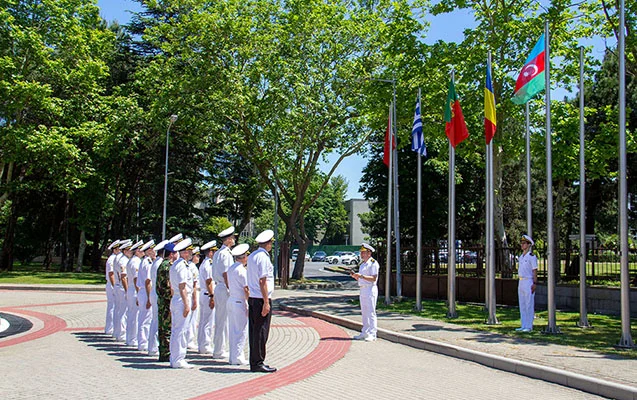 NATO Mərkəzində bayrağımız qaldırıldı – FOTOLAR