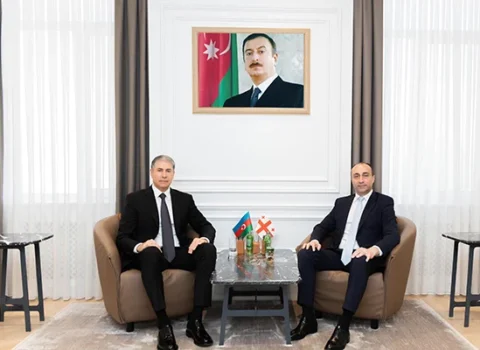 Vilayət Eyvazov Gürcüstanın daxili işlər naziri ilə görüşdü