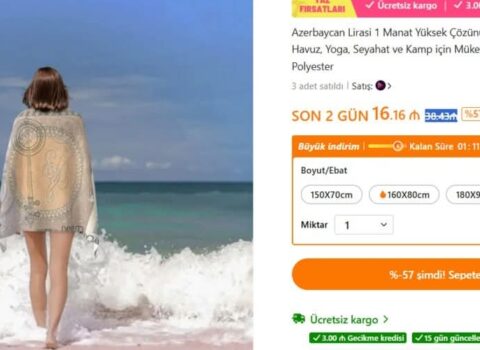 Azərbaycan manatı TEMU-da satışa çıxarıldı – Fotolar
