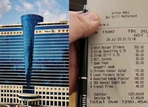 Bakıdakı bu hoteldə ödənilən hesab ŞOK ETDİ – FOTO