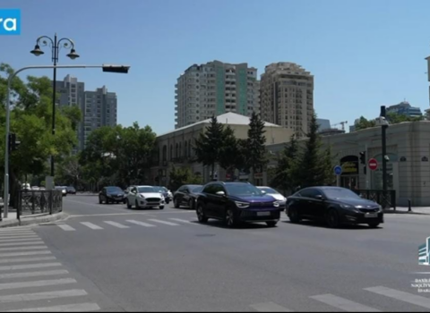Qəzaların baş verdiyi yolayrıcında yeni svetoforlar quraşdırıldı