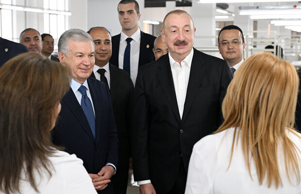 Onlar danışdı, Prezident tərcümə etdi – Video