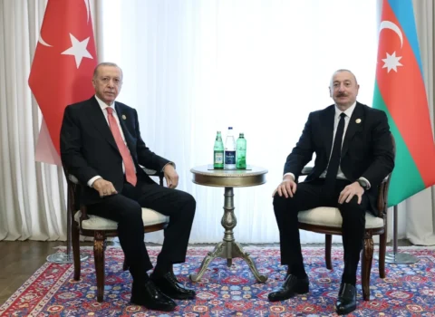 İlham Əliyev Xankəndidə Ərdoğanla görüşdü