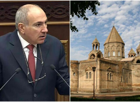 Ermənistanda qarşıdurma gücləndi: Kilsə Paşinyanla müharibəyə hazırlaşır?