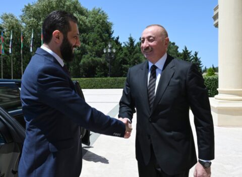Əhməd Əl Şaraa İlham Əliyevə təşəkkür etdi