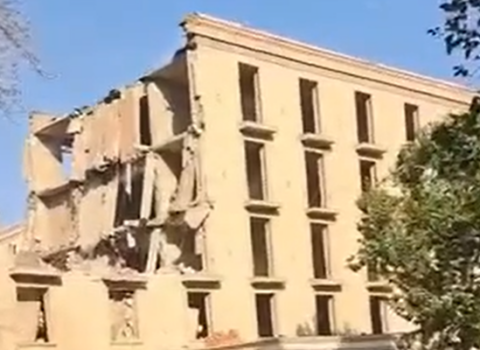 Bakıda bu hotel sökülür – Video