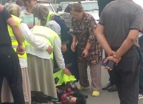 Avtobusun vurduğu qadın xəstəxanada öldü