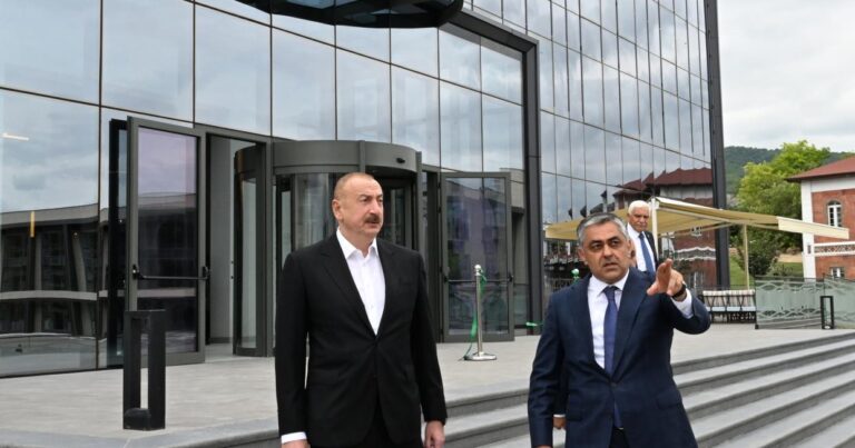 Prezident Xankəndidə… – Foto