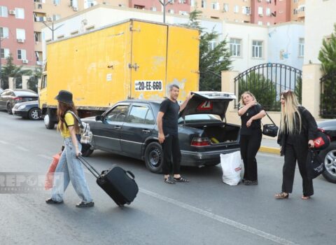 Ağdamın Xıdırlı kəndinə köç karvanı yola salındı