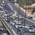 Bakının bir sıra yollarında sıxlıq var – SİYAHI