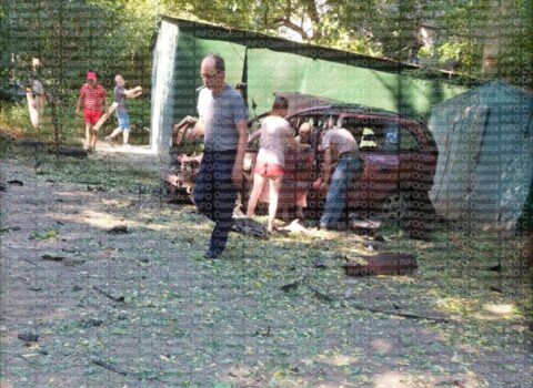SON DƏQİQƏ: Odessada ukraynalı hərbçinin olduğu avtomobil belə partladıldı -VİDEO
