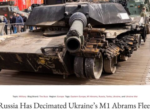Rusiya Ukraynanın M1 “Abrams” tank parkını demək olar ki, məhv edib