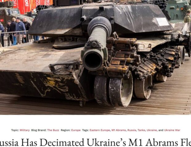 Rusiya Ukraynanın M1 “Abrams” tank parkını demək olar ki, məhv edib