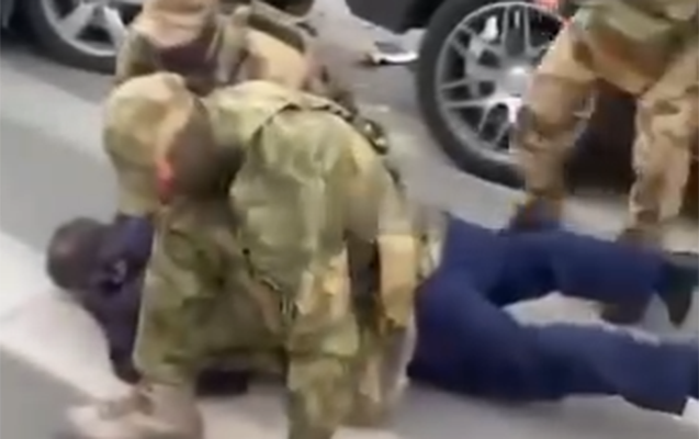Şahin Şıxlinskinin saxlanılma anı – Video