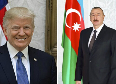 İlham Əliyev Donald Trampa təşəkkür etdi