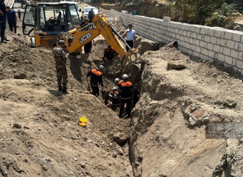 Sumqayıtda fəhlənin uçqun altında ölməsi ilə bağlı araşdırma aparılır