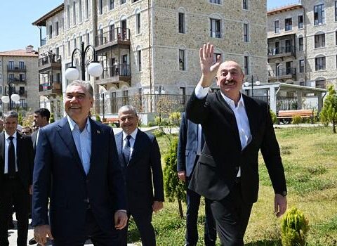 Liderlər Şuşaya getdi – FOTOLAR