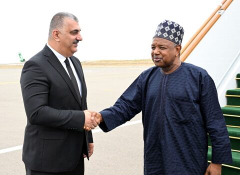Nigeriyalı nazir Azərbaycana gəldi