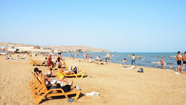 Sabah çimərliklərdə suyun temperaturu…