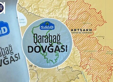 “Qarabağ” dovğasının üzərinə seperatçıların xəritəsi…