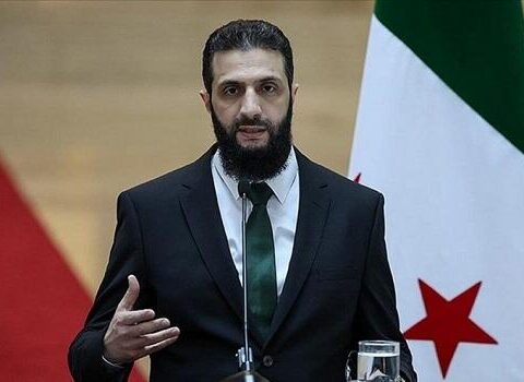 Şara: Suriya xalqı müharibədən qorxmur!