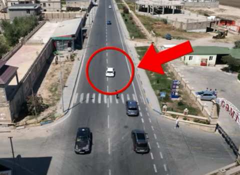 Novxanıdakı piyada keçidinin varlığı yoxluğundan daha təhlükəlidir