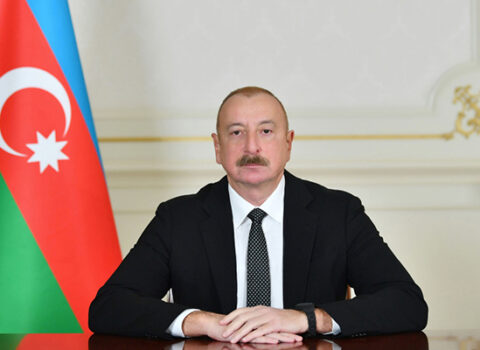 İlham Əliyevə “Axaltəkə” atı hədiyyə edildi