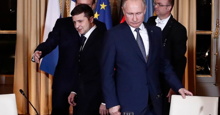 Ukrayna Putin və Zelenskinin avqusta qədər görüşünü TƏKLİF ETDİ