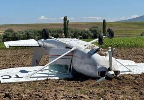 Təyyarə qəzası baş verdi: Pilot öldü
