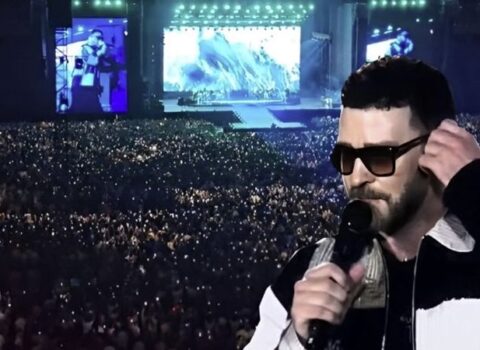 Castin Timberleykin konsertində biabırçılıq: Ayaqyolunu bağlayıblar – FOTOLAR