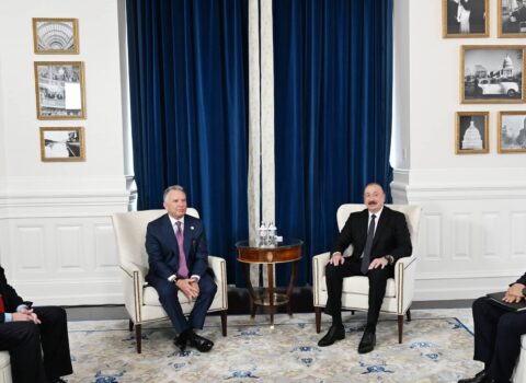 Əliyev Vaşinqtonda Uitkoffla BELƏ GÖRÜŞDÜ – FOTO – VİDEO