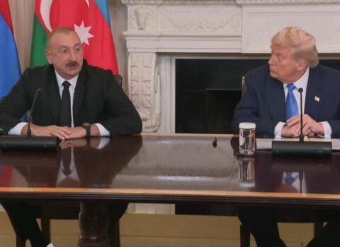 Əliyevdən Vaşinqtonda daha bir möhtəşəm AÇIQLAMA: “Paşinyanın və ya mənim şübhəmiz olsaydı…”