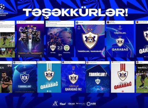 “Qarabağ”ı təkcə onlar təbrik etmədi…