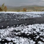 Şuşaya dolu düşdü