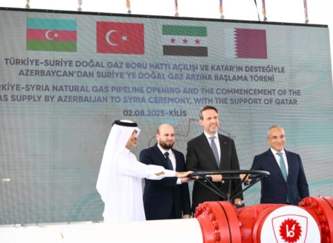 Azərbaycan qazının Suriyaya nəqlinə başlanıldı – FOTOLAR