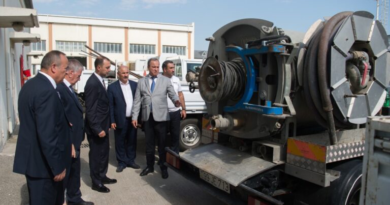 Su Təchizatı Xidmətinin idarəsində texnikalara baxış keçirildi – FOTO/VİDEO