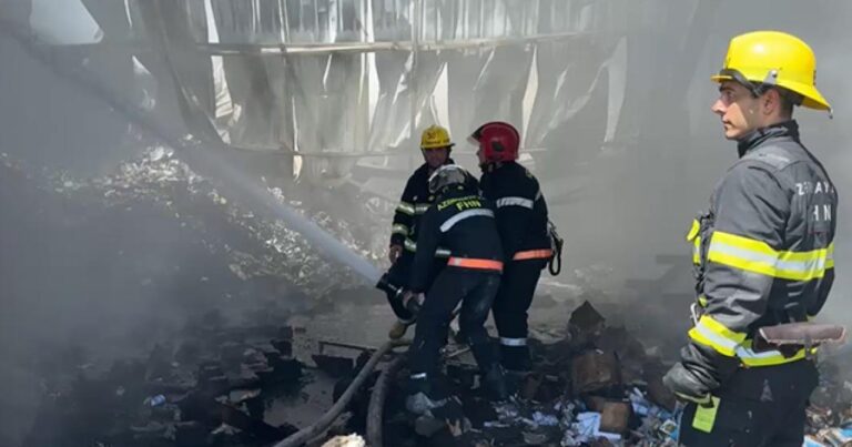 “Sədərək”dəki yanğında 2 nəfər tüstüdən zəhərləndi