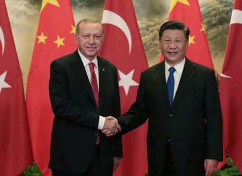 Ərdoğan Çin lideri ilə görüşdü
