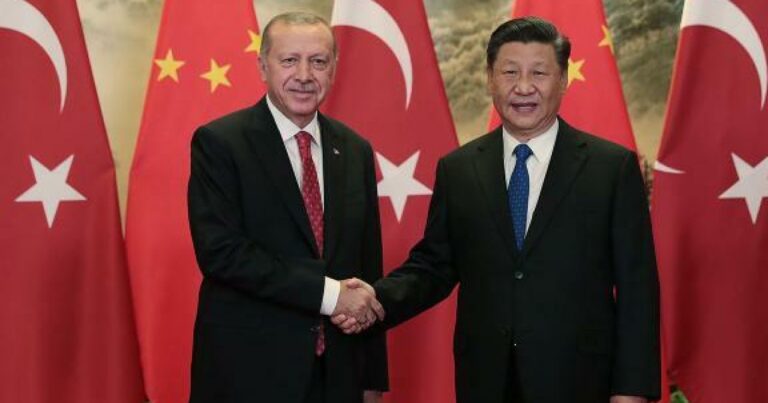 Ərdoğan Çin lideri ilə görüşdü