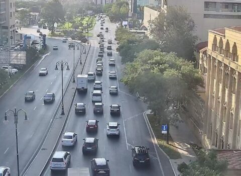 Bakının bu yollarında sıxlıq var – SİYAHI
