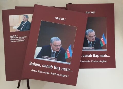 Akif Əlinin yeni kitabı çapdan çıxdı: “Salam, cənab Baş nazir”