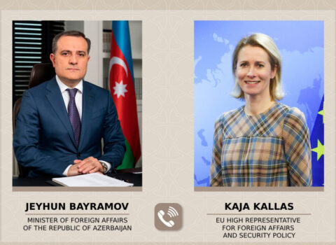 Ceyhun Bayramov və Kaya Kallas arasında telefon danışığı olub