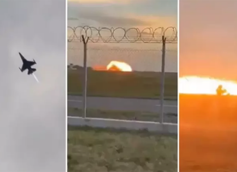 Polşada aviaşounun məşqi zamanı faciə – Pilot öldü+Video