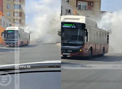 “BakuBus” avtobusunda həyəcanlı anlar: nə baş verib?