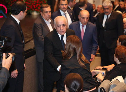 Vida mərasiminə Əli Əsədov da qatıldı – Fotolar