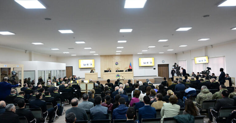 Ruben Vardanyanın məhkəməsində zərərçəkmiş şəxslərin və zərərçəkmişlərin hüquqi varislərinin ifadələri dinlənildi
