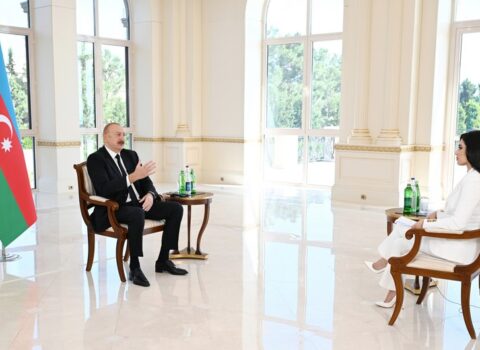 Azərbaycan Prezidenti İlham Əliyev “Əl-Ərəbiyyə” telekanalına müsahibə verdi
